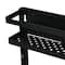 Household Essentials Metal Magnetic Organizer with Towel Rack
